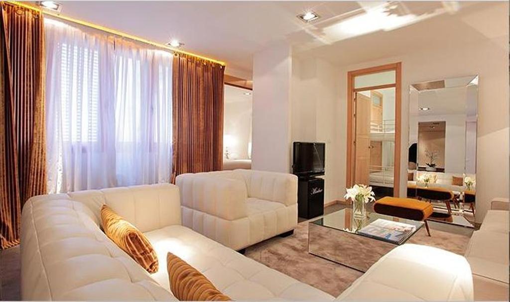 Madrid Central Gran Via Suites Szoba fotó